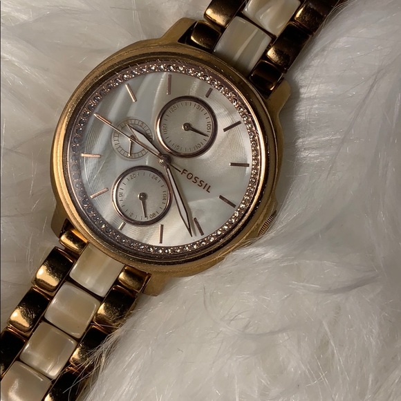 Fossil watch! rose gold! - Picture 5 of 5